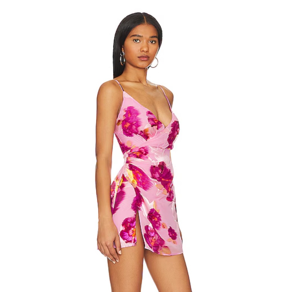 Revolve NBD Alara Mini Dress in Pink‎ Floral Size Small